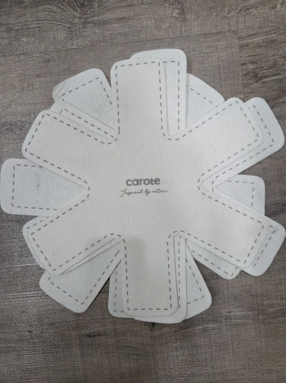 Carote Cookware Felt Pan Protectors Set of 4
